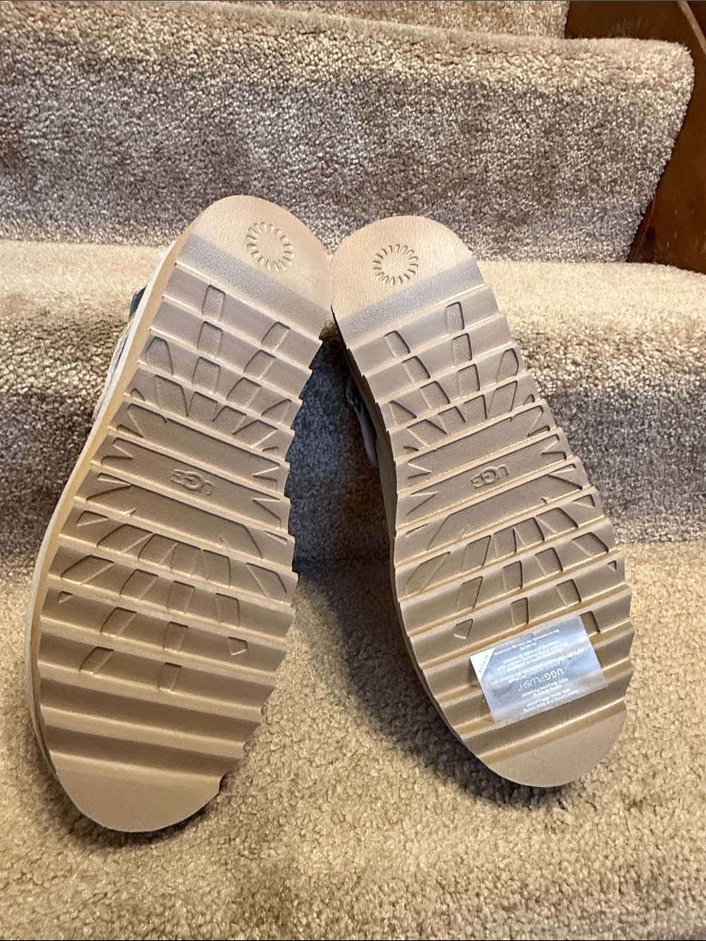 UGG Lanah Clog Platform in Cobble Grey - NEW - Picture 6 of 11